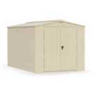 Asgard Gladiator High Security Bike Shed X10 Cream