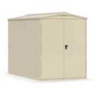 Asgard Centurion High Security 5X9 Motorcycle Garage Cream