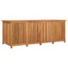 vidaXL Garden Storage Box 200x80x75 cm Solid Wood Acacia