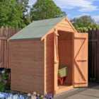 Shire Garden Value Overlap 4 x 6 Double Door Shed