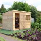 Shire Pent 10 ft x 6 ft Shiplap Shed