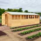 Shire Garden Value Overlap 10 x 20 Double Door Apex Shed