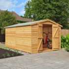Shire Garden Value Overlap 12 x 8 Double Door Windowless Shed