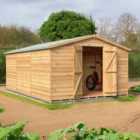 Shire Garden Value Overlap 10 x 15 Double Door Windowless Shed