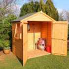 Shire Bute 4 ft x 6 ft Shiplap Double Door Shed