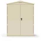 Asgard Saracen 5X4 High Security Caravan Shed Cream