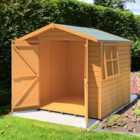 Shire Alderney 7 ft x 5 ft Shiplap Double Door Shed