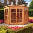 Shire Hampton 7 ft x 7 ft Corner Summerhouse