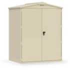 Asgard Saracen 5X4 High Security Garden Shed Cream