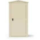 Asgard Sentry 3X7 Garden Shed Cream