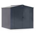 Asgard Gladiator High Security 7X7 Garden Shed Grey