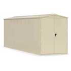 Asgard Centurion High Security 5X18 Garden Shed Cream