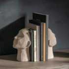 Gallery Direct Headz Bookend Cream Set of 2