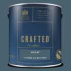 Crafted By Crown Luxurious Flat Matt Emulsion - Premium Interior Wall, Ceiling And Wood Paint - Genuine - 2.5L