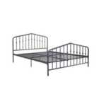Ng Novogratz Bushwick Metal Bed Grey Double