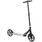 AIYAPLAY Kids Scooter, Foldable Kick Scooter w/ Adjustable Handlebar, Black