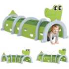 AIYAPLAY Kids Play Tunnel for Ages 3-6 Crawl and Climb, Crocodile Design