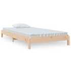 Vidaxl Stack Bed 90X190 Cm Solid Wood Pine