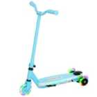 AIYAPLAY Electric Scooter for Kids 4-7, with Auxiliary Rear Wheels, Blue