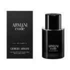 Armani Code Homme Refillable Eau de Parfum Spray 50Ml