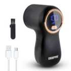 Geepas Fabric Shaver, Portable Digital Display, Black