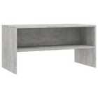 Vidaxl Tv Cabinet Concrete Grey 80X40X40 Cm Engineered Wood