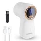 Geepas Rechargeable Lint Remover, Digital Display, White