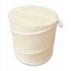 Blue Canyon Pop Up Hamper - Cream Polyester