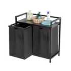 Dmd Double Laundry Basket With Work Top