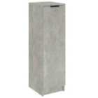 vidaXL Shoe Cabinet Concrete Grey 30X35X100 Cm Engineered Wood