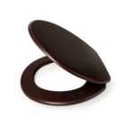 Blue Canyon Hampton Mahogany Mdf Toilet Seat Ss Hinge