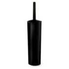 Blue Canyon Plastic Toilet Brush & Holder Tall - Black