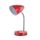 Innoteck Flexi Neck Desk Lamp For Office & Home - Red