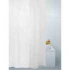 Blue Canyon Polyester Shower Curtain 200X200Cm - White