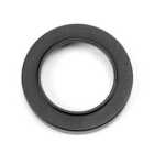 From The Anvil Matt Black Round Euro Escutcheon (plain)