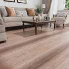 Garden Sanctuary 36 Pack Rustic Wood Style Plank Pvc Flooring - Brown