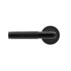 From The Anvil Black Brompton Lever On Rose Set (plain)