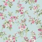 Galerie Cottage Chic Floral Blue Wallpaper 84006