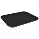Rectangle Non-slip Serving Tray - 66Cm X 45.5Cm - Black