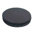 Argon Tableware Round Slate Placemats - 30cm - Pack of 6
