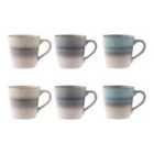 Mason Cash Reactive Fade Set Of 6 Mugs
