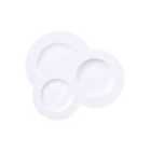 Tramontina Ingrid 18 Pcs. Fine Porcelain Plate Set