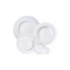 Tramontina Monocroma 20 Pcs. Fine Porcelain Dinner Set