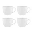 Price & Kensington Luxe Set Of 4 Oversized Mugs White 470Ml