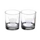 Selbrae House Set Of 2 Highland Cow Glass Tumblers 340Ml - Clear
