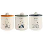 Price & Kensington Woodland Set Of Tea, Coffee, Sugar