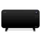 TCP Smart Glass Panel Heater 2000W Uk Black