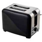 Judge Electricals, 2 Slice Toaster, Black