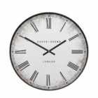 Epsom Wall Clock Black 50Cm