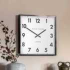 Halstow Wall Clock Black 50Cm